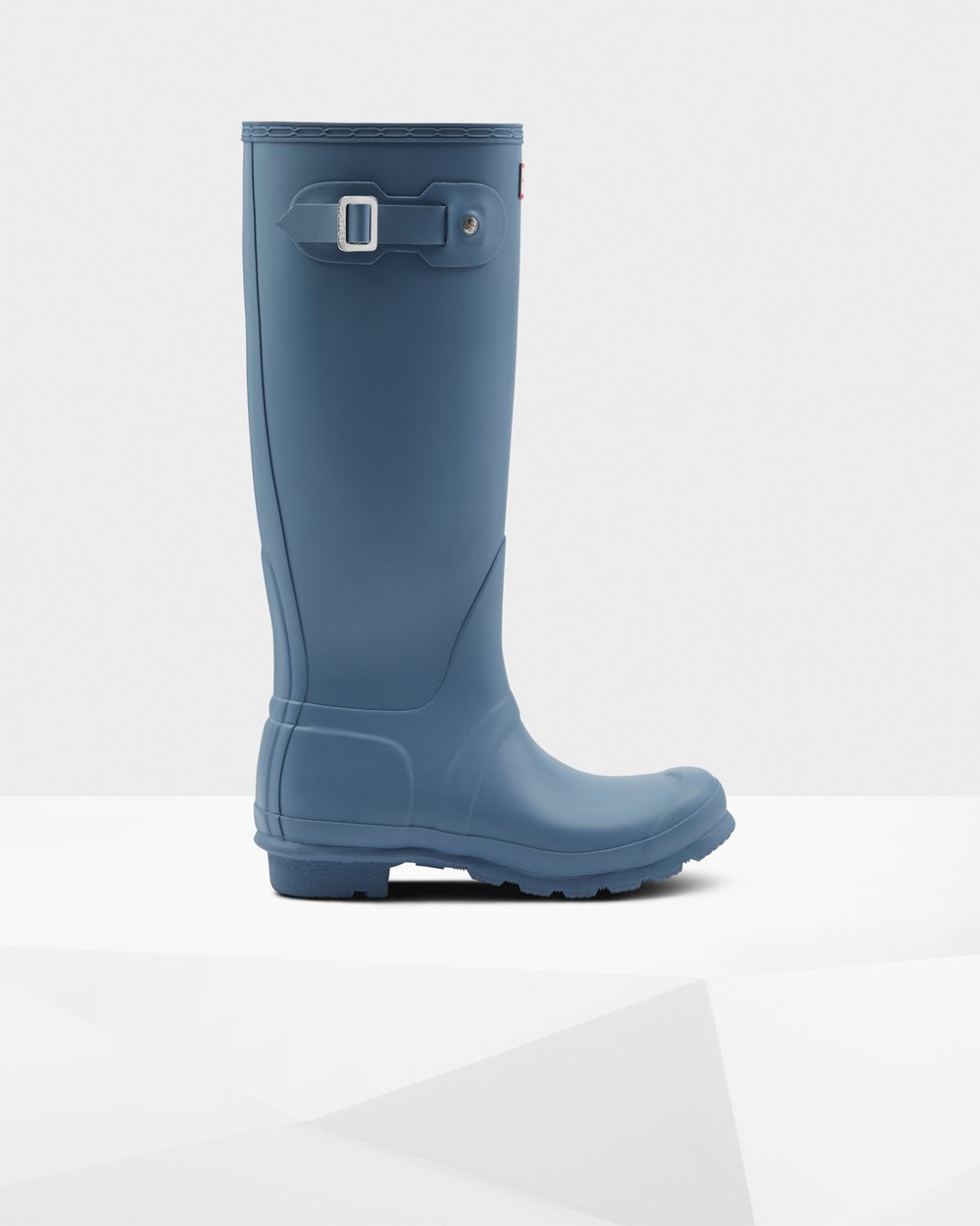 Bottes Hautes de Pluie Hunter Original Femme Bleu ZBFKLXR-32